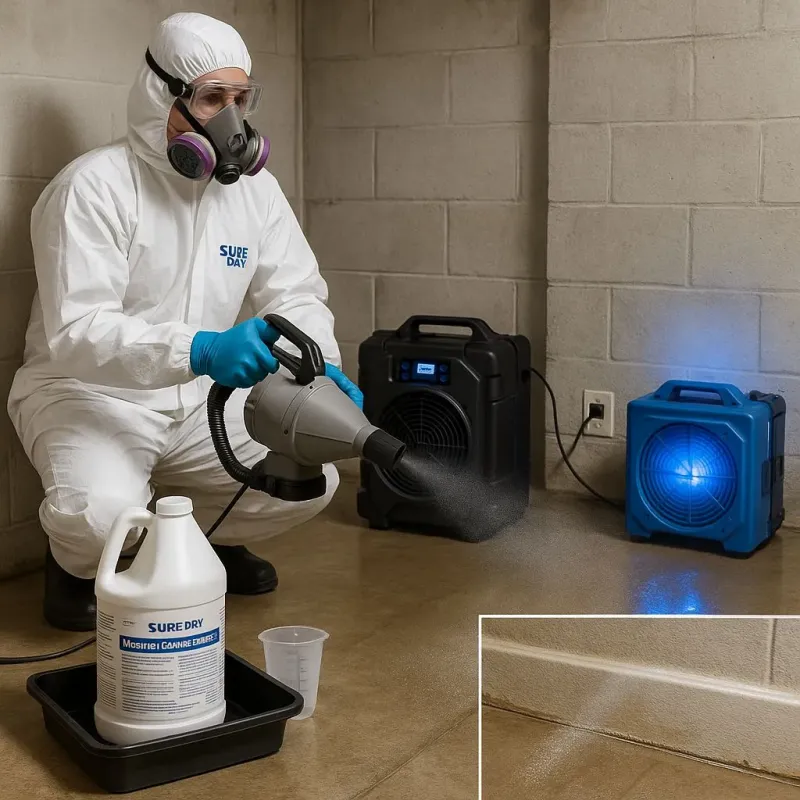 Sanitization and Odor Removal process in Alfred, ME