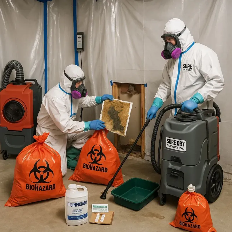 Contaminated Water Handling Protocols process in Alfred, ME